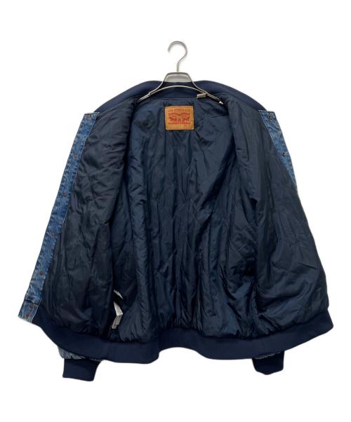 LEVI'S（リーバイス）LEVI'S (リーバイス) 中綿デニムジャケット ブルー サイズ:Ｌの古着・服飾アイテム