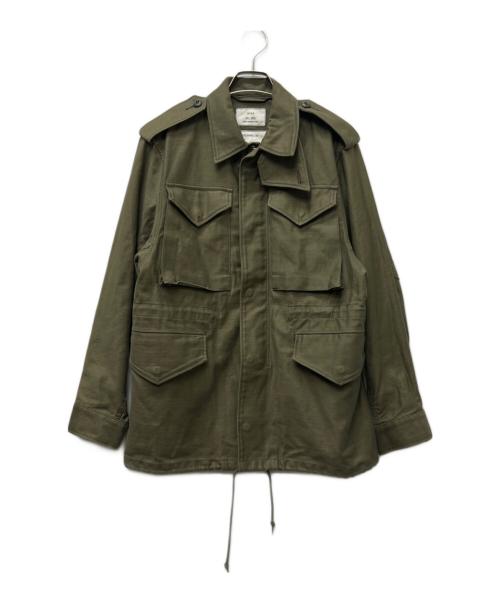 HYKE（ハイク）HYKE (ハイク) ミリタリージャケット カーキ サイズ:Ｓの古着・服飾アイテム