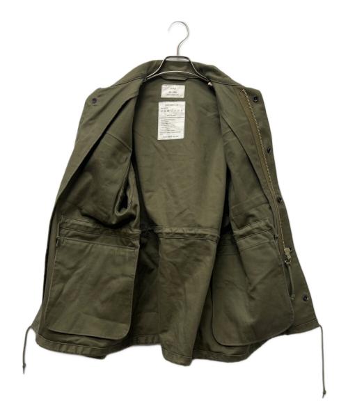 HYKE（ハイク）HYKE (ハイク) ミリタリージャケット カーキ サイズ:Ｓの古着・服飾アイテム