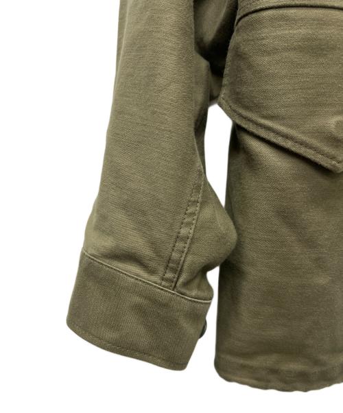 HYKE（ハイク）HYKE (ハイク) ミリタリージャケット カーキ サイズ:Ｓの古着・服飾アイテム