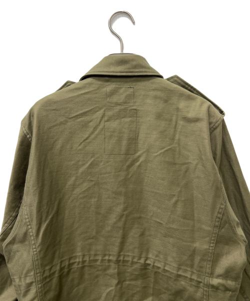 HYKE（ハイク）HYKE (ハイク) ミリタリージャケット カーキ サイズ:Ｓの古着・服飾アイテム