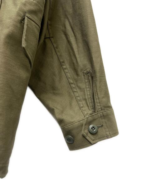 HYKE（ハイク）HYKE (ハイク) ミリタリージャケット カーキ サイズ:Ｓの古着・服飾アイテム