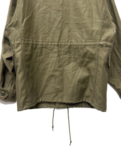 HYKE（ハイク）HYKE (ハイク) ミリタリージャケット カーキ サイズ:Ｓの古着・服飾アイテム