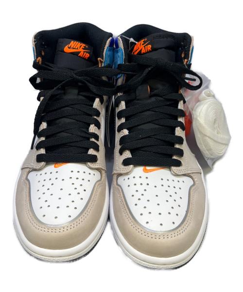 NIKE（ナイキ）NIKE (ナイキ) Air Jordan 1 High OG ホワイト×ブラック×ブルー サイズ:25.5の古着・服飾アイテム