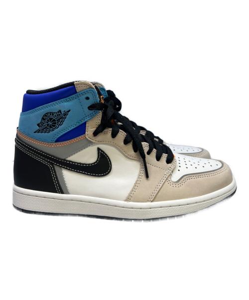 NIKE（ナイキ）NIKE (ナイキ) Air Jordan 1 High OG ホワイト×ブラック×ブルー サイズ:25.5の古着・服飾アイテム