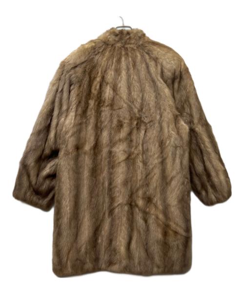 SAGA MINK（サガミンク）SAGA MINK (サガミンク) ミンクコート ブラウン サイズ:ＬＬの古着・服飾アイテム