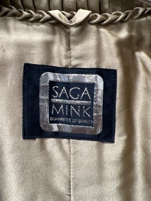SAGA MINK（サガミンク）SAGA MINK (サガミンク) ミンクコート ブラウン サイズ:ＬＬの古着・服飾アイテム