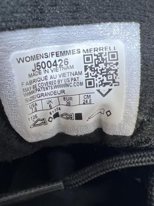 MERRELL（メレル）MERRELL (メレル) モアブ3シンセティックゴアテックス ブラック サイズ:24.5の古着・服飾アイテム