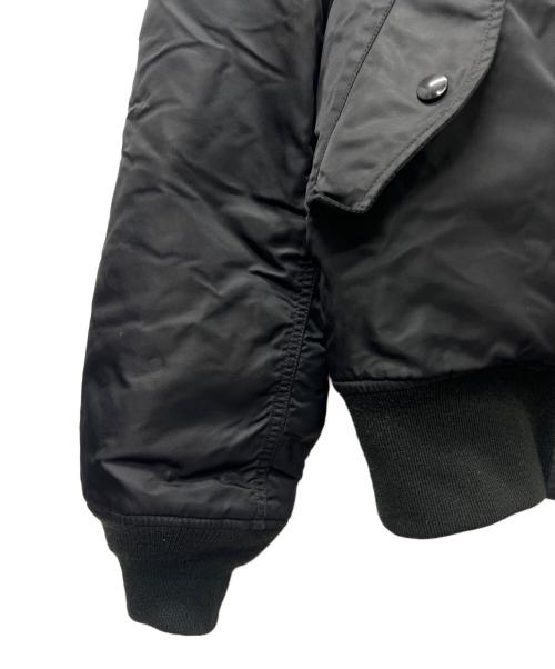 ALPHA INDUSTRIES（アルファインダストリーズ）ALPHA INDUSTRIES (アルファインダストリーズ) リバーシブルジャケット ブラック サイズ:Ｌの古着・服飾アイテム