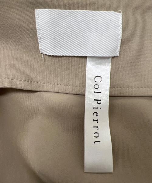 Col Pierrot（コルピエロ）Col Pierrot (コルピエロ) フレアスカート ベージュ サイズ:３６の古着・服飾アイテム