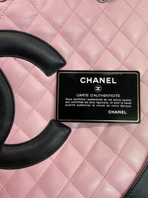 CHANEL（シャネル）CHANEL (シャネル) トートバッグ ピンクの古着・服飾アイテム