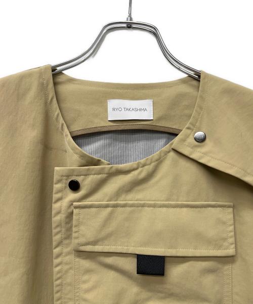 RYO TAKASHIMA（リョウタカシマ）RYO TAKASHIMA (リョウタカシマ) ベスト ベージュ サイズ:FREEの古着・服飾アイテム