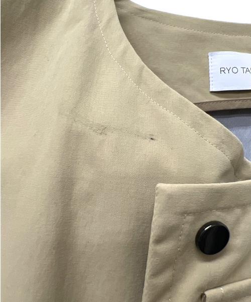 RYO TAKASHIMA（リョウタカシマ）RYO TAKASHIMA (リョウタカシマ) ベスト ベージュ サイズ:FREEの古着・服飾アイテム