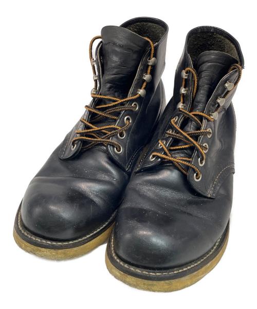RED WING（レッドウィング）RED WING (レッドウィング) 7ホールブーツ ブラック サイズ:SIZE 8.5の古着・服飾アイテム