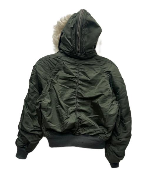 ALPHA INDUSTRIES（アルファインダストリーズ）ALPHA INDUSTRIES (アルファインダストリーズ) N2Bフライトジャケット オリーブ サイズ:Mの古着・服飾アイテム