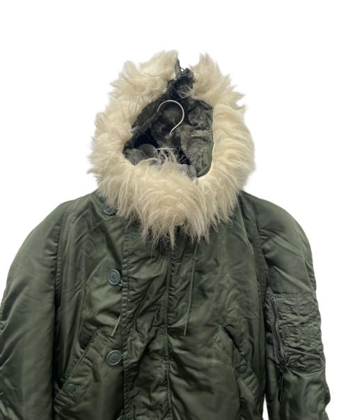 ALPHA INDUSTRIES（アルファインダストリーズ）ALPHA INDUSTRIES (アルファインダストリーズ) N2Bフライトジャケット オリーブ サイズ:Mの古着・服飾アイテム