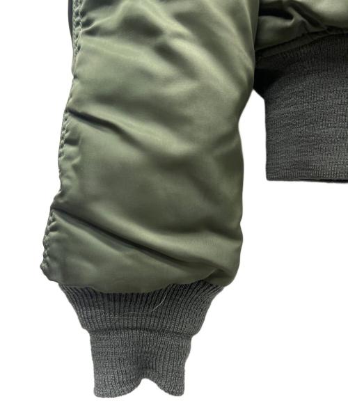 ALPHA INDUSTRIES（アルファインダストリーズ）ALPHA INDUSTRIES (アルファインダストリーズ) N2Bフライトジャケット オリーブ サイズ:Mの古着・服飾アイテム