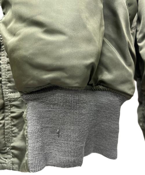ALPHA INDUSTRIES（アルファインダストリーズ）ALPHA INDUSTRIES (アルファインダストリーズ) N2Bフライトジャケット オリーブ サイズ:Mの古着・服飾アイテム