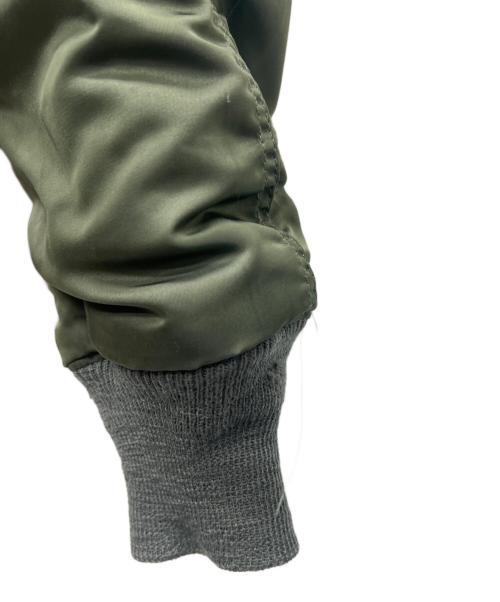 ALPHA INDUSTRIES（アルファインダストリーズ）ALPHA INDUSTRIES (アルファインダストリーズ) N2Bフライトジャケット オリーブ サイズ:Mの古着・服飾アイテム