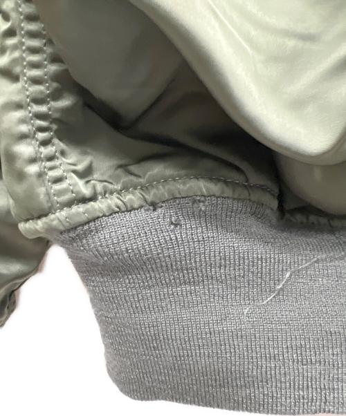 ALPHA INDUSTRIES（アルファインダストリーズ）ALPHA INDUSTRIES (アルファインダストリーズ) N2Bフライトジャケット オリーブ サイズ:Mの古着・服飾アイテム