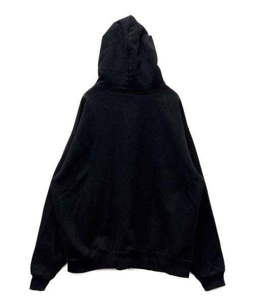 LOS ANGELES APPAREL（ロサンゼルスアパレル）LOS ANGELES APPAREL (ロサンゼルスアパレル) ジップパーカー ブラック サイズ:Ｌの古着・服飾アイテム