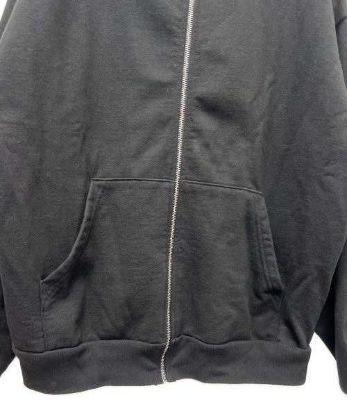 LOS ANGELES APPAREL（ロサンゼルスアパレル）LOS ANGELES APPAREL (ロサンゼルスアパレル) ジップパーカー ブラック サイズ:Ｌの古着・服飾アイテム