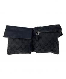 GUCCI（グッチ）の古着「ウエストポーチ」｜ブラック