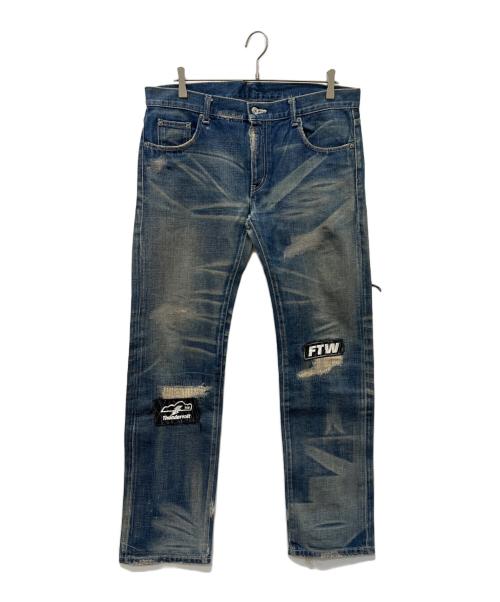 NEIGHBORHOOD（ネイバーフッド）NEIGHBORHOOD (ネイバーフッド) METAL SAVAGE NARROW インディゴ サイズ:Ｌの古着・服飾アイテム