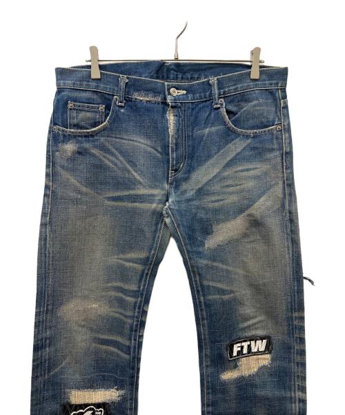 NEIGHBORHOOD（ネイバーフッド）NEIGHBORHOOD (ネイバーフッド) METAL SAVAGE NARROW インディゴ サイズ:Ｌの古着・服飾アイテム