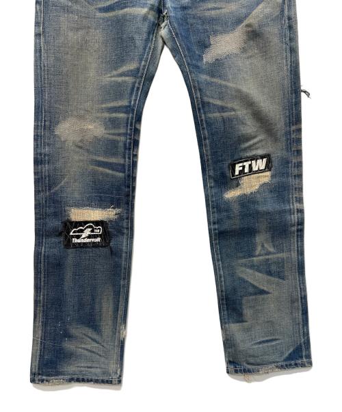 NEIGHBORHOOD（ネイバーフッド）NEIGHBORHOOD (ネイバーフッド) METAL SAVAGE NARROW インディゴ サイズ:Ｌの古着・服飾アイテム