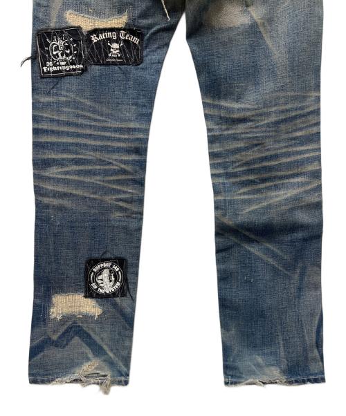 NEIGHBORHOOD（ネイバーフッド）NEIGHBORHOOD (ネイバーフッド) METAL SAVAGE NARROW インディゴ サイズ:Ｌの古着・服飾アイテム
