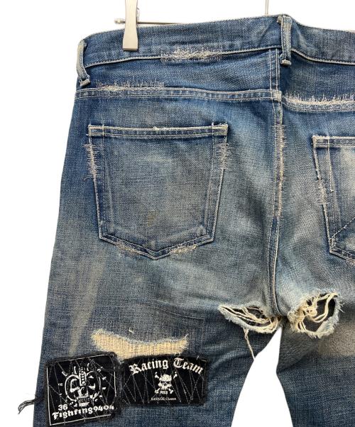 NEIGHBORHOOD（ネイバーフッド）NEIGHBORHOOD (ネイバーフッド) METAL SAVAGE NARROW インディゴ サイズ:Ｌの古着・服飾アイテム