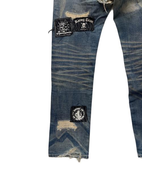 NEIGHBORHOOD（ネイバーフッド）NEIGHBORHOOD (ネイバーフッド) METAL SAVAGE NARROW インディゴ サイズ:Ｌの古着・服飾アイテム