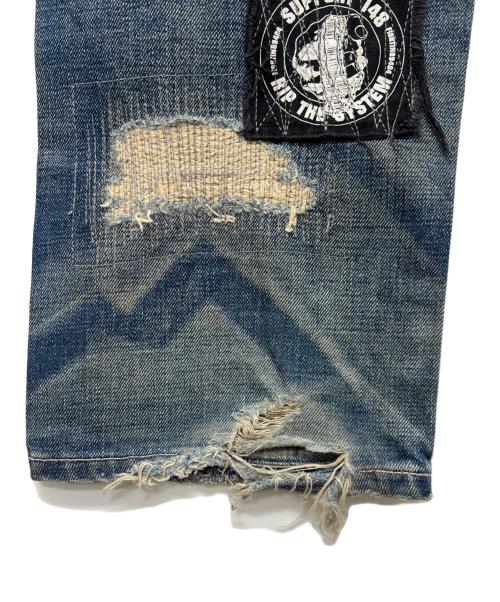NEIGHBORHOOD（ネイバーフッド）NEIGHBORHOOD (ネイバーフッド) METAL SAVAGE NARROW インディゴ サイズ:Ｌの古着・服飾アイテム