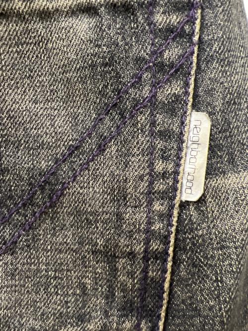NEIGHBORHOOD（ネイバーフッド）NEIGHBORHOOD (ネイバーフッド) ナローデニムパンツ ブラック サイズ:Ｌの古着・服飾アイテム