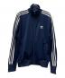 adidas（アディダス）の古着「トラックジャケット」｜ネイビー