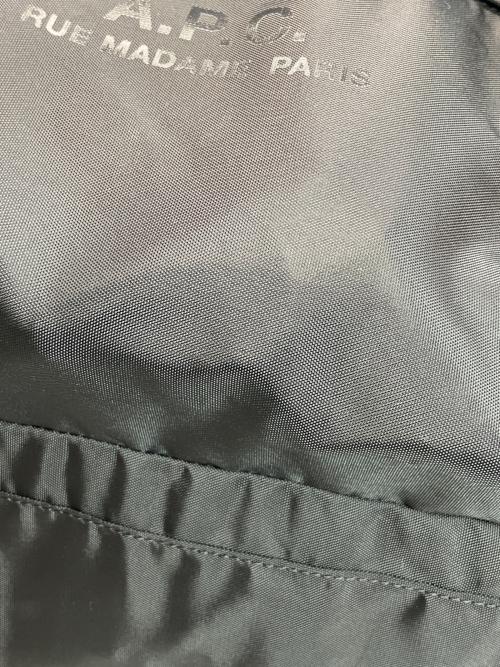 A.P.C.（アーペーセー）A.P.C. (アーペーセー) Backstage リュックサック ブラックの古着・服飾アイテム