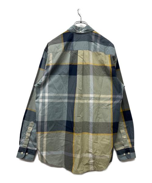 Barbour（バブアー）Barbour (バブアー) Harris タータンチェック シャツ グレー×イエロー サイズ:Ｌの古着・服飾アイテム