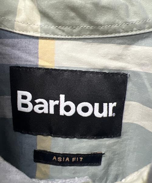Barbour（バブアー）Barbour (バブアー) Harris タータンチェック シャツ グレー×イエロー サイズ:Ｌの古着・服飾アイテム