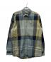 Barbour（バブアー）の古着「Harris タータンチェック シャツ」｜グレー×イエロー