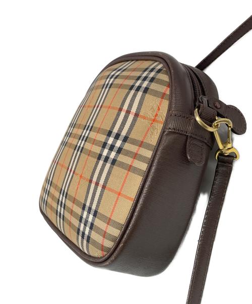 Burberry's（バーバリーズ）Burberry's (バーバリーズ) ショルダーバッグ ベージュ×ブラウンの古着・服飾アイテム
