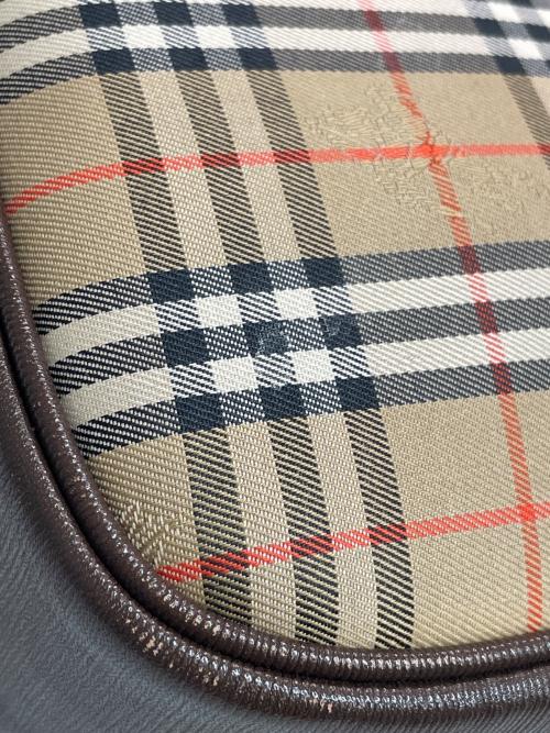 Burberry's（バーバリーズ）Burberry's (バーバリーズ) ショルダーバッグ ベージュ×ブラウンの古着・服飾アイテム