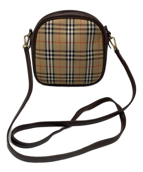 Burberry's（バーバリーズ）Burberry's (バーバリーズ) ショルダーバッグ ベージュ×ブラウンの古着・服飾アイテム