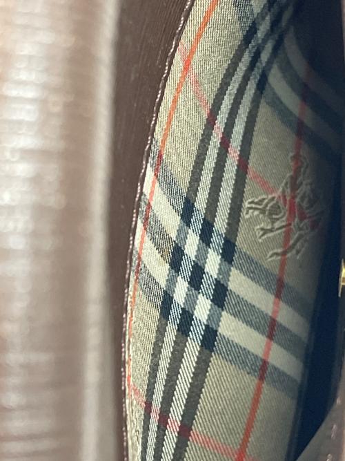 Burberry's（バーバリーズ）Burberry's (バーバリーズ) ショルダーバッグ ベージュ×ブラウンの古着・服飾アイテム