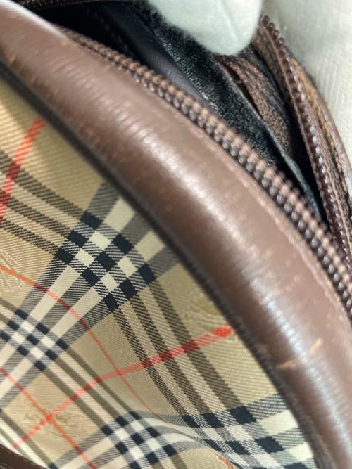 Burberry's（バーバリーズ）Burberry's (バーバリーズ) ショルダーバッグ ベージュ×ブラウンの古着・服飾アイテム