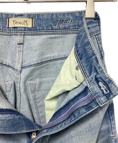 YANUK（ヤヌーク）YANUK (ヤヌーク) デニムパンツ ブルー サイズ:W23の古着・服飾アイテム