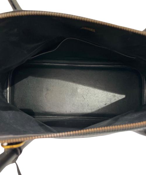 HERMES（エルメス）HERMES (エルメス) Bolide 35/ボリード 35/ボックスカーフ/ブラック/ゴールド金具/○W刻印:1993年製 ブラック サイズ:35の古着・服飾アイテム
