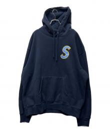SUPREME（シュプリーム）の古着「S Logo Hooded Sweatshirt」｜ネイビー