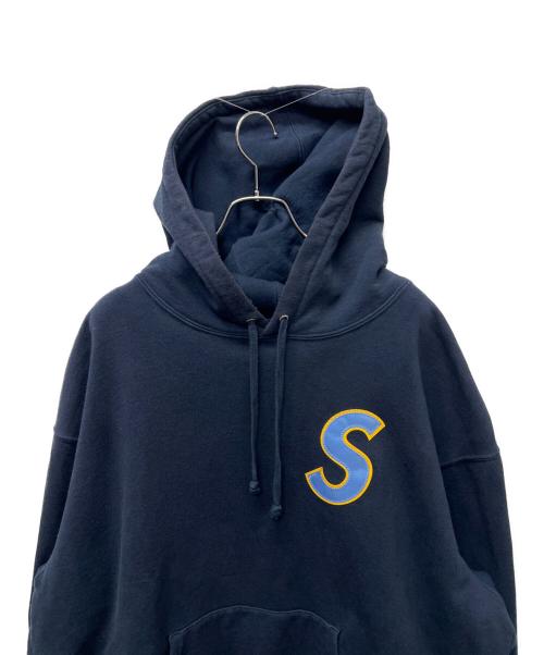 SUPREME（シュプリーム）SUPREME (シュプリーム) S Logo Hooded Sweatshirt ネイビー サイズ:ＸＬの古着・服飾アイテム