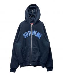 SUPREME（シュプリーム）の古着「Arc Thermal Lined zip up Hooded Sweatshirt」｜ネイビー